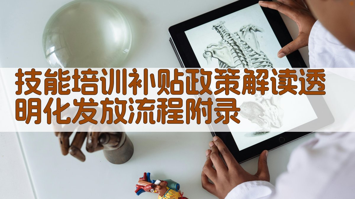 技能培训补贴政策解读透明化发放流程 · 附录 图5