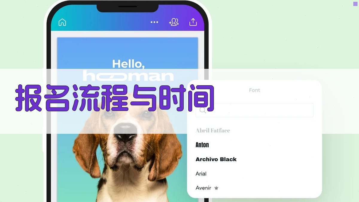 报名流程与时间 图2