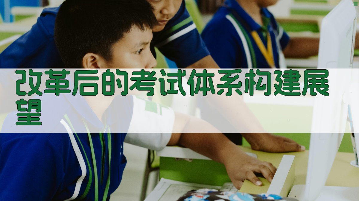 改革后的考试体系构建展望 图2