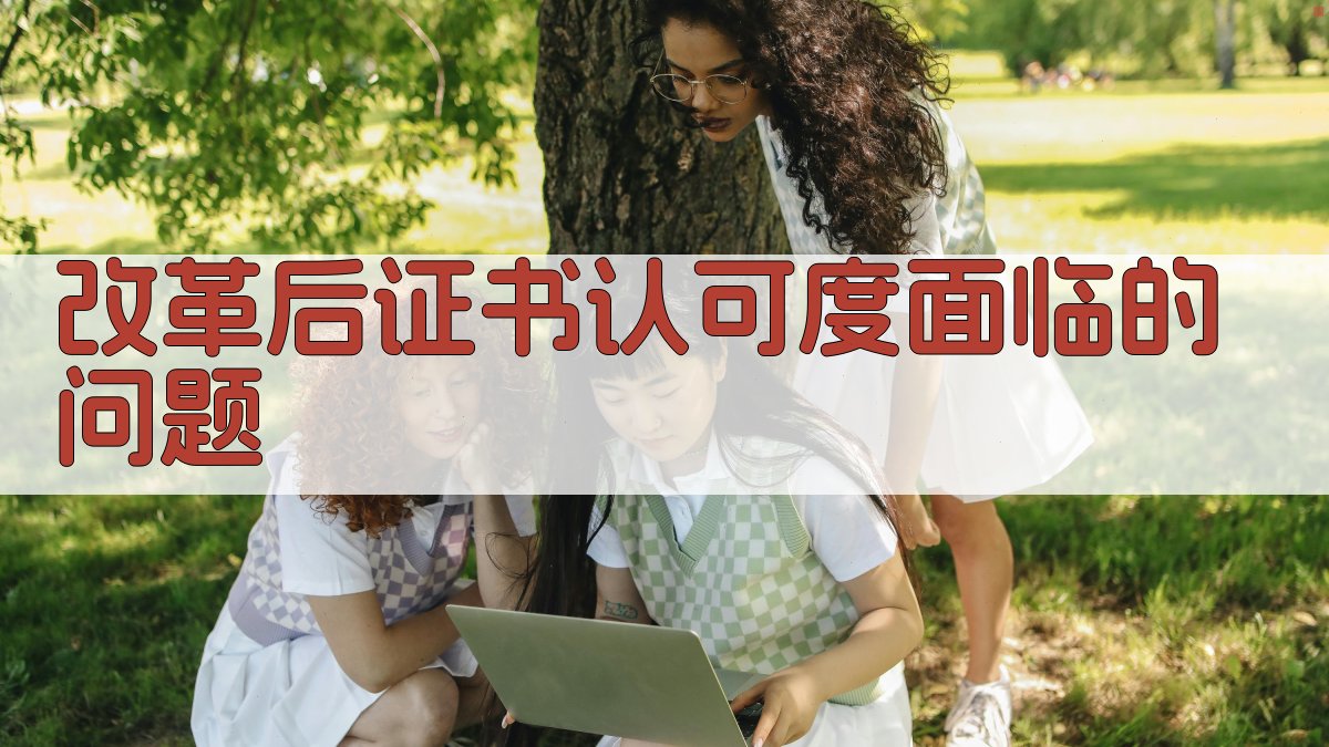 改革后证书认可度面临的问题 图1