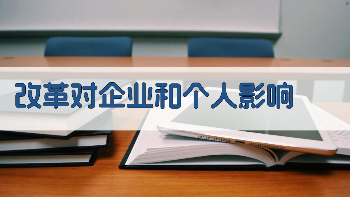 改革对企业和个人影响 图3