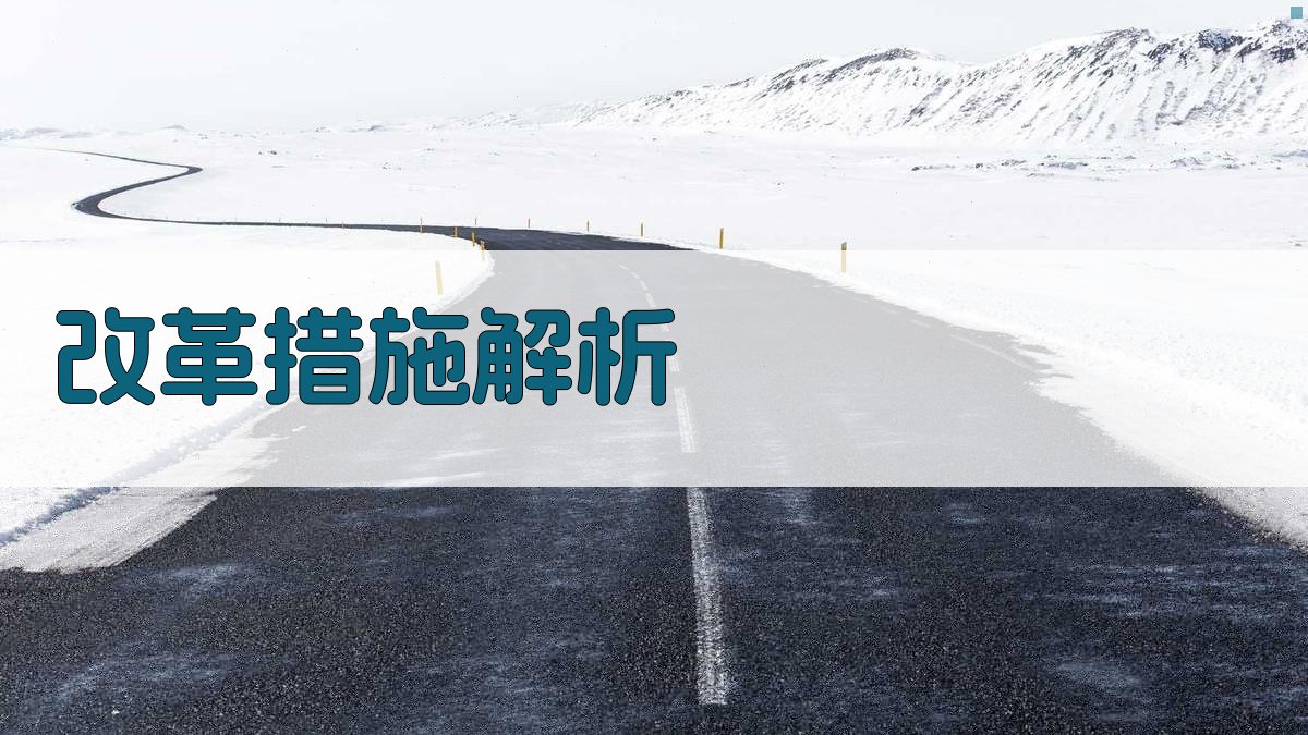 改革措施解析 图2