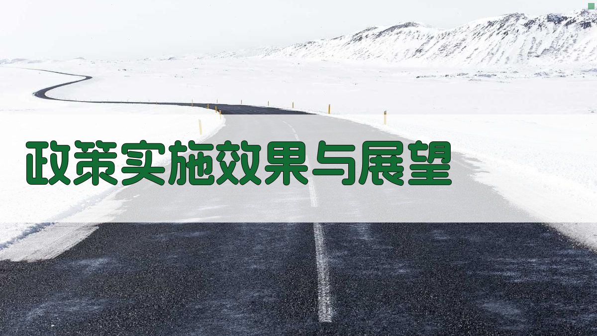 政策实施效果与展望 图4