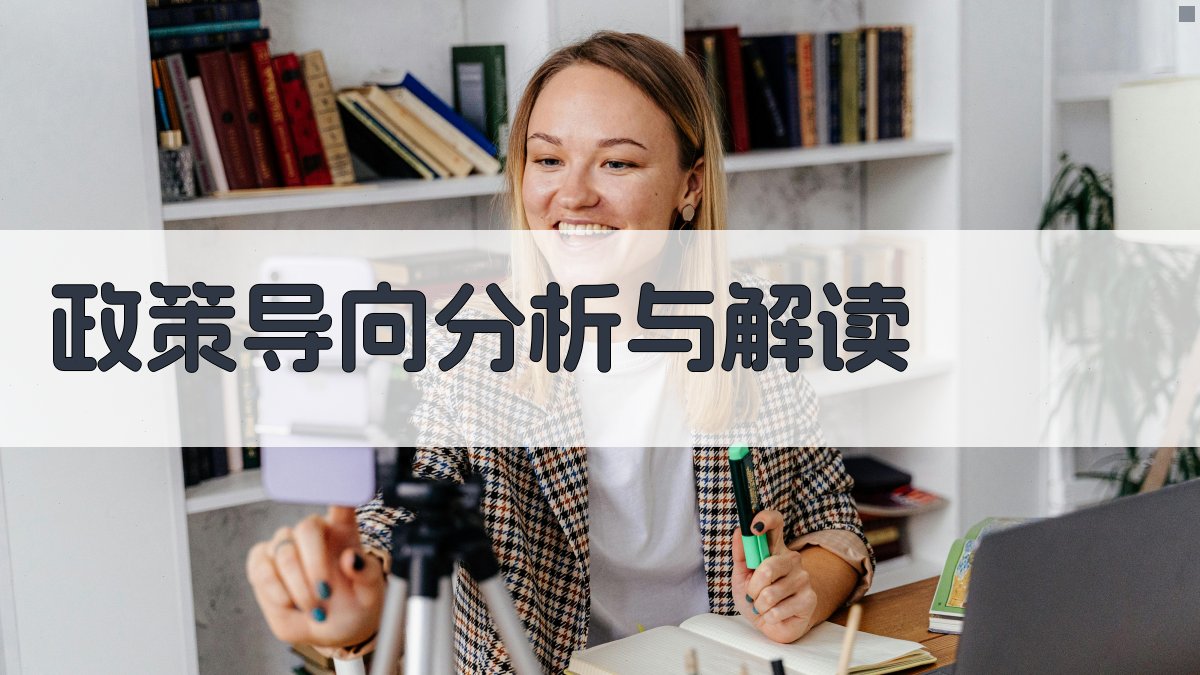 政策导向分析与解读 图2