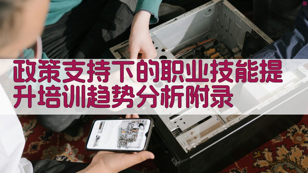 政策支持下的职业技能提升培训趋势分析 · 附录 图3
