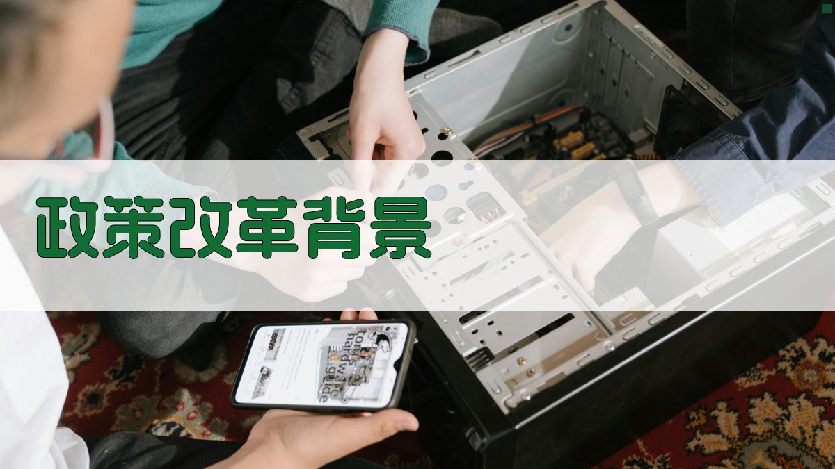 政策改革背景 图1