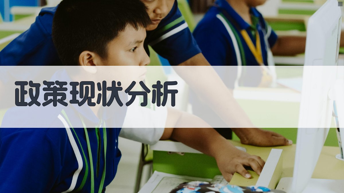 政策现状分析 图1