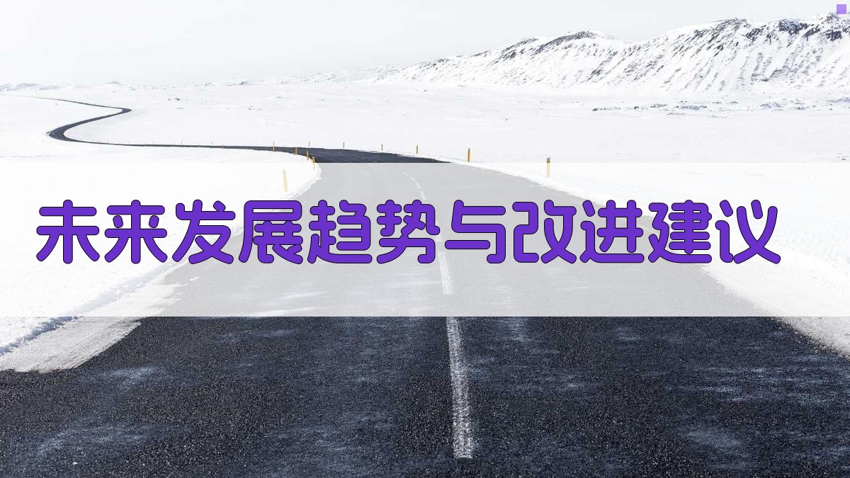 未来发展趋势与改进建议 图4