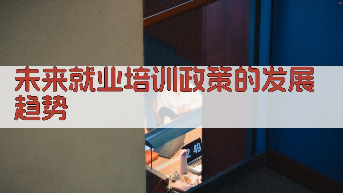 未来就业培训政策的发展趋势 图2