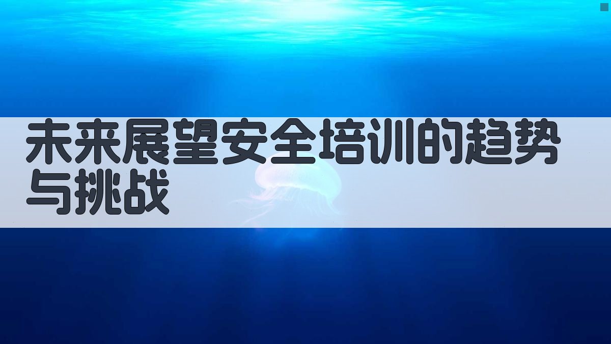 未来展望安全培训的趋势与挑战 图3