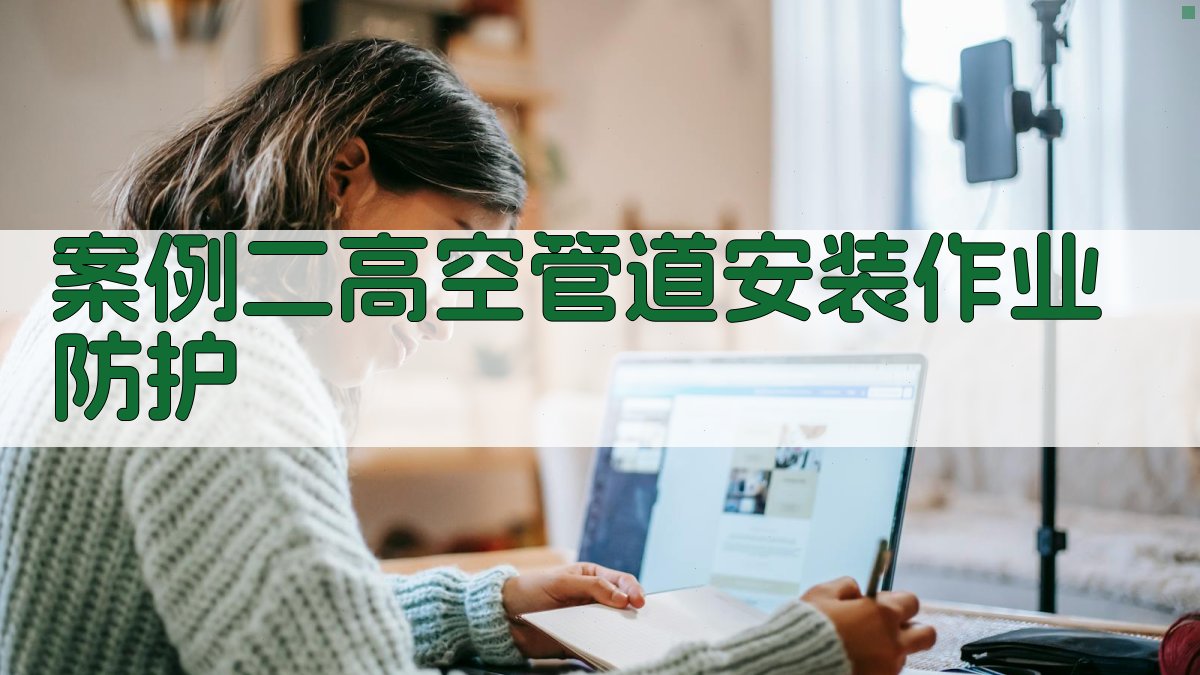 案例二高空管道安装作业防护 图1