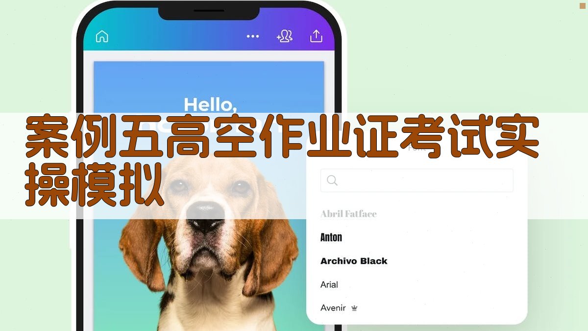案例五高空作业证考试实操模拟 图1