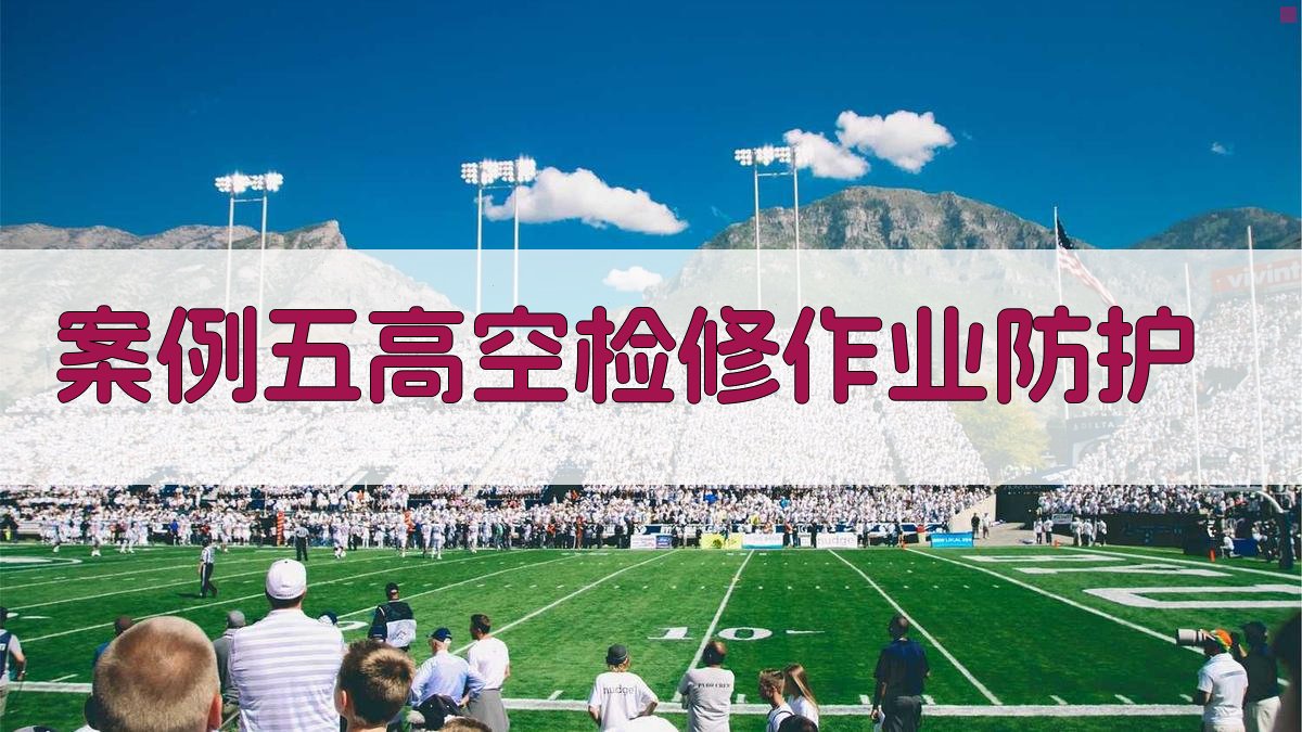 案例五高空检修作业防护 图3