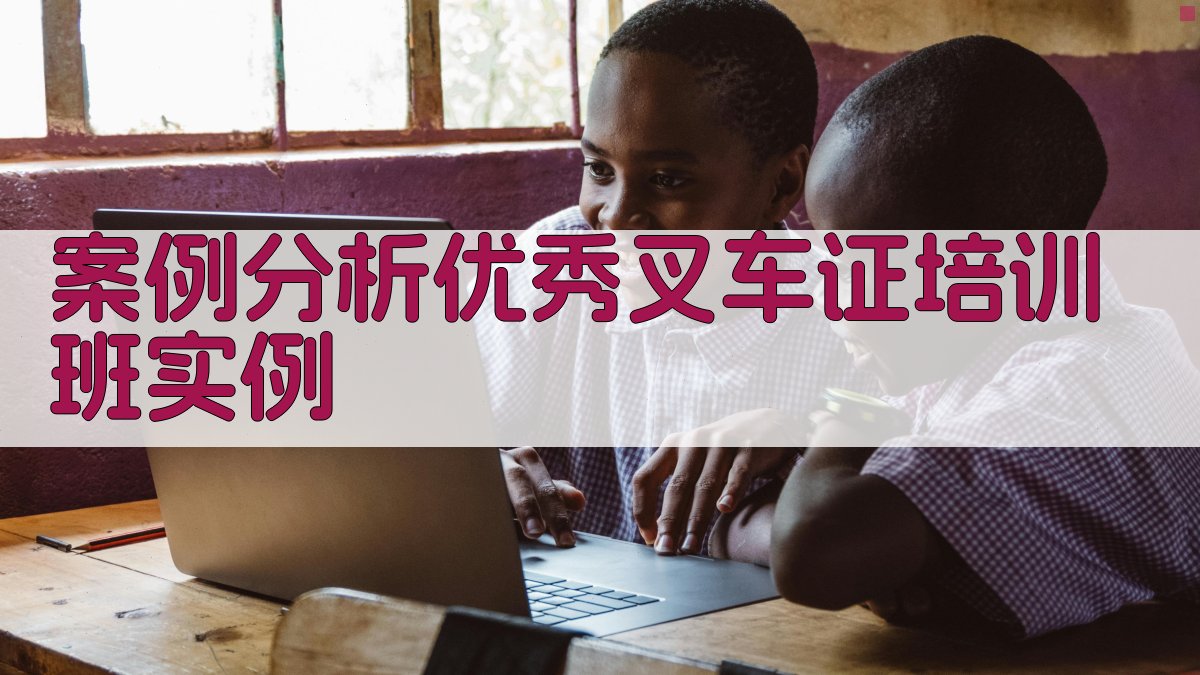 案例分析优秀叉车证培训班实例 图5