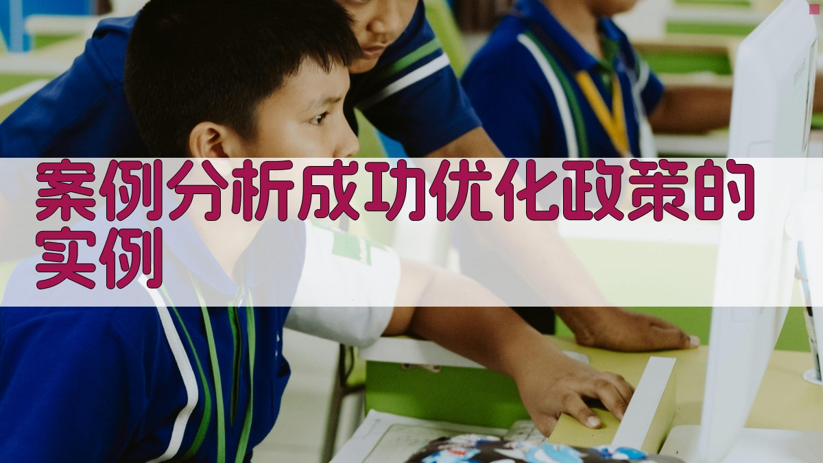 案例分析成功优化政策的实例 图2