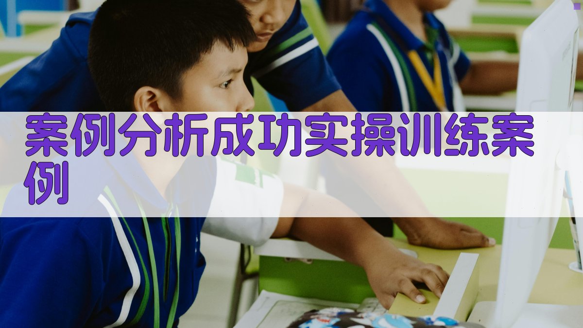 案例分析成功实操训练案例 图3