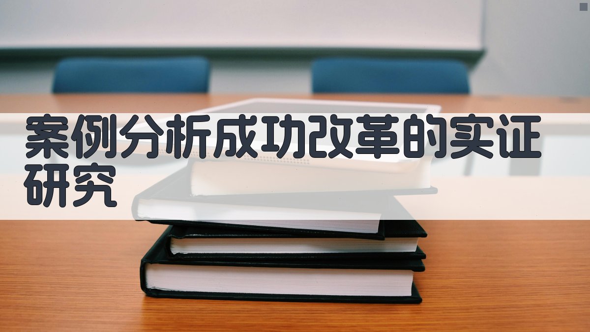 案例分析成功改革的实证研究 图2