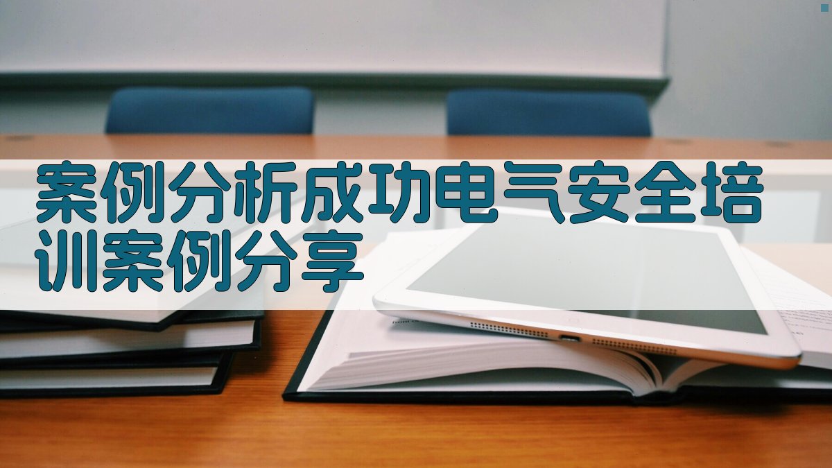案例分析成功电气安全培训案例分享 图4