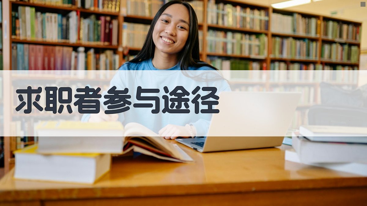 求职者参与途径 图1