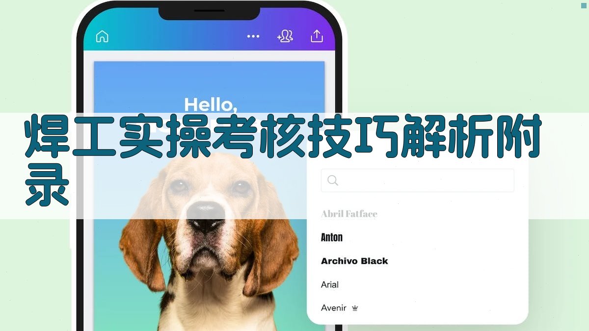 焊工实操考核技巧解析 · 附录 图2