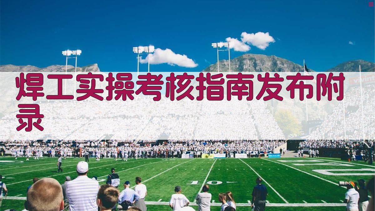 焊工实操考核指南发布 · 附录 图5