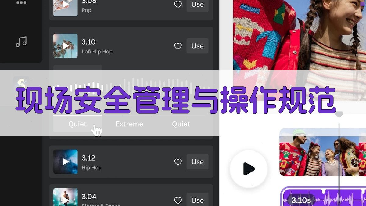 现场安全管理与操作规范 图1