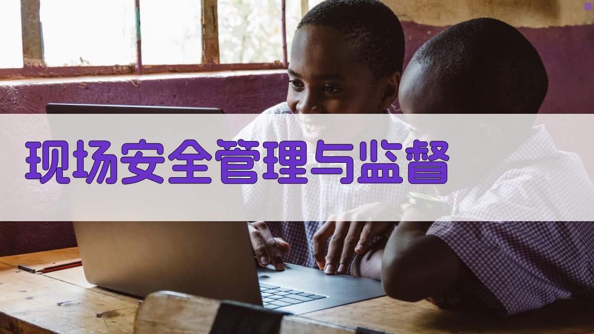 现场安全管理与监督 图4