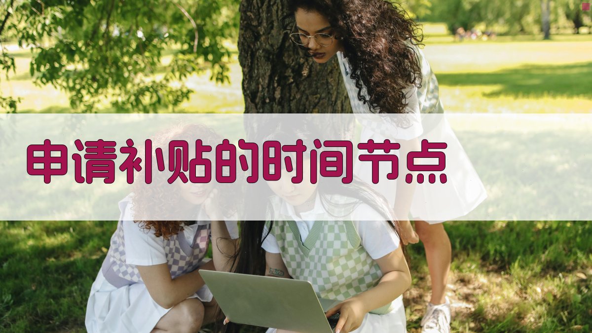 申请补贴的时间节点 图2