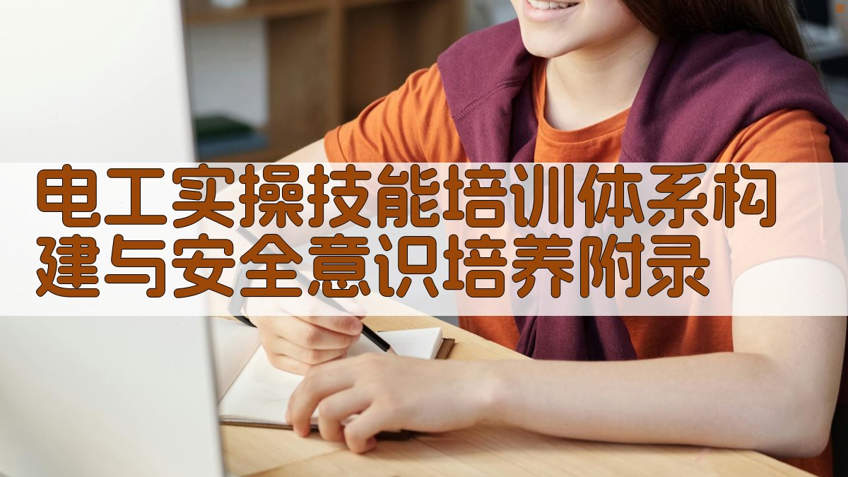 电工实操技能培训体系构建与安全意识培养 · 附录 图4