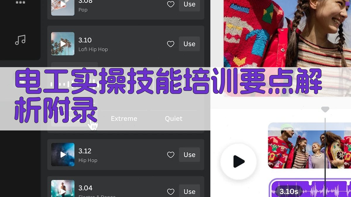 电工实操技能培训要点解析 · 附录 图3