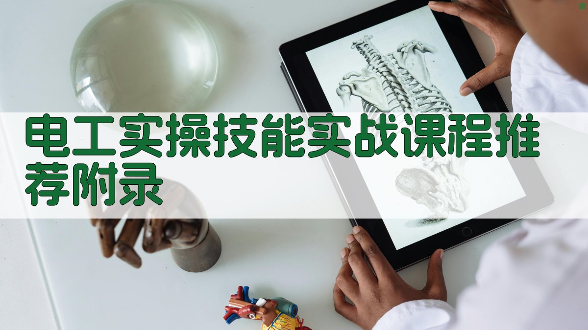 电工实操技能实战课程推荐 · 附录 图5