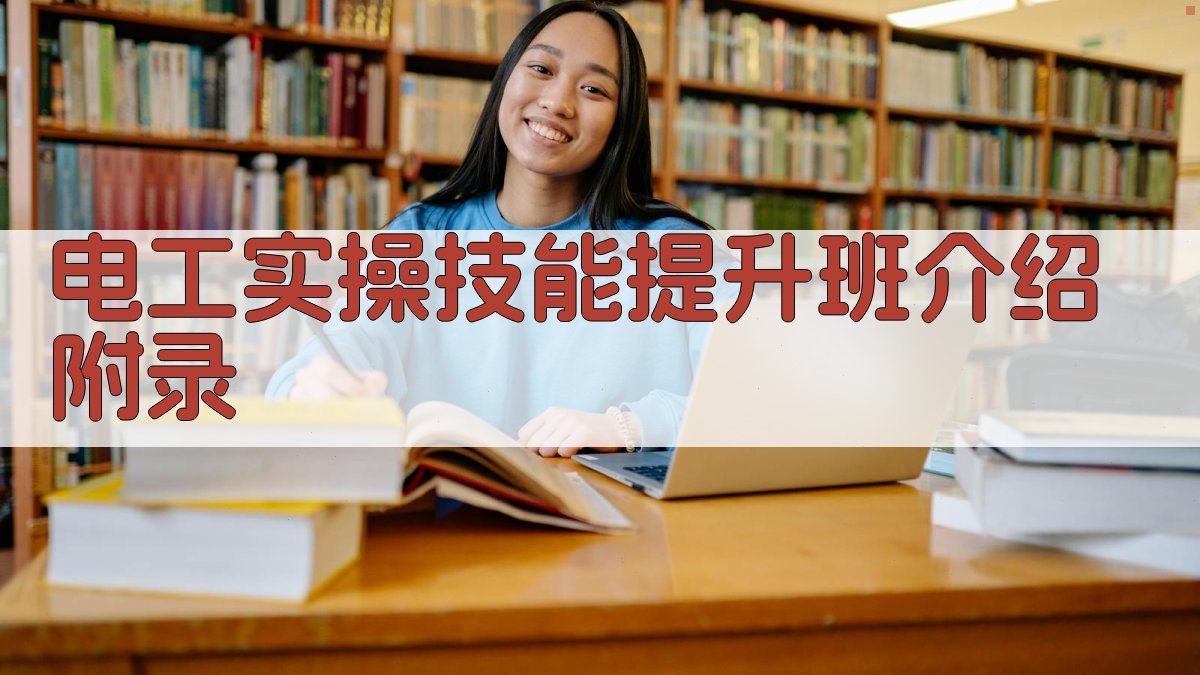 电工实操技能提升班介绍 · 附录 图4