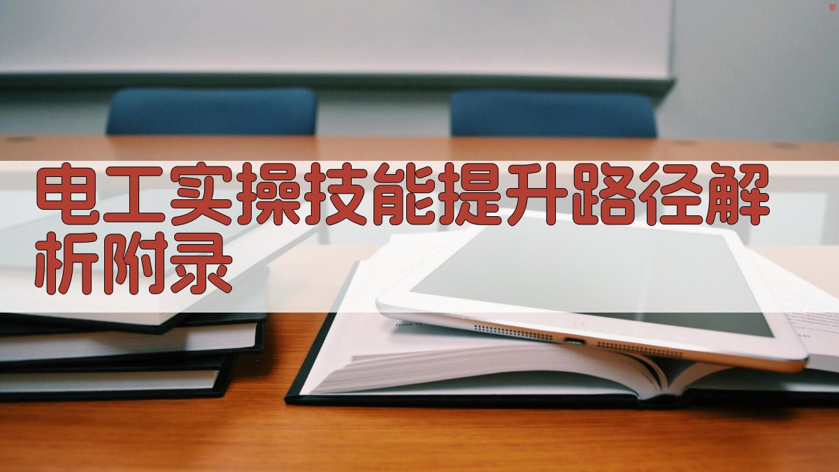 电工实操技能提升路径解析 · 附录 图3