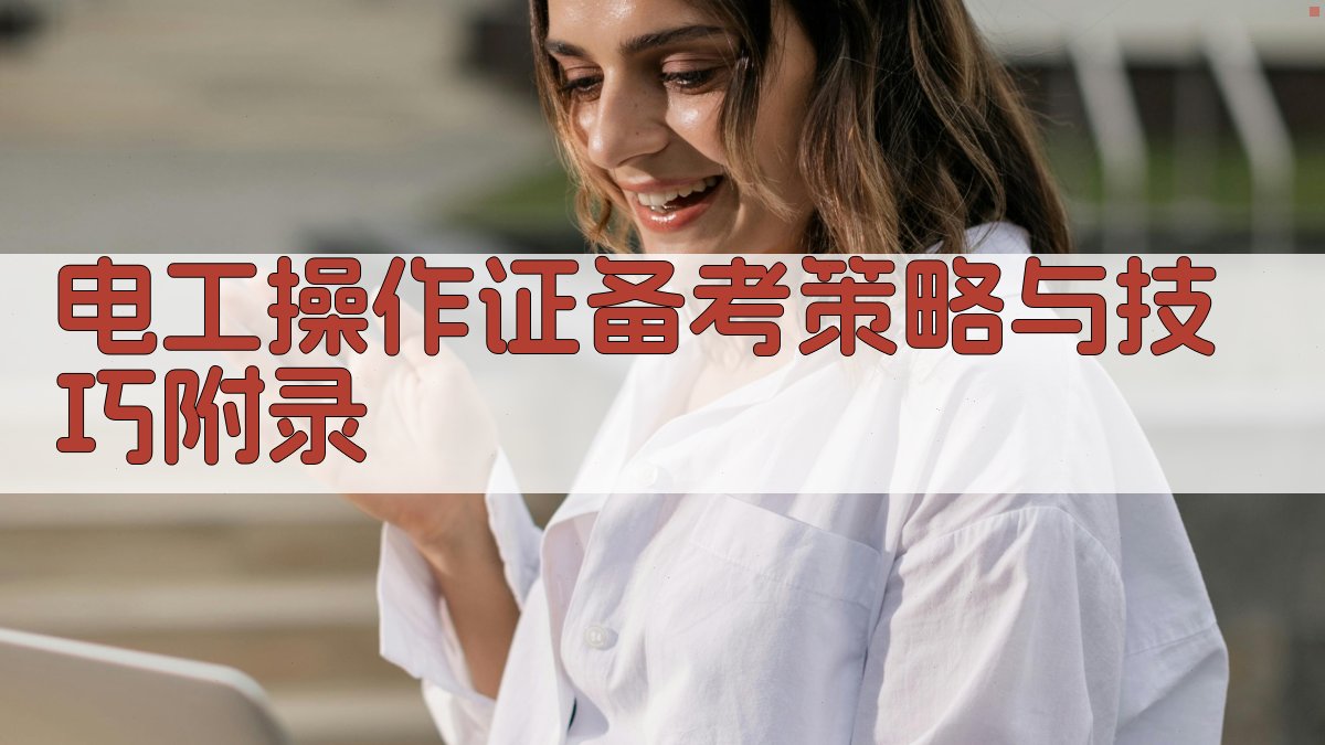 电工操作证备考策略与技巧 · 附录 图4