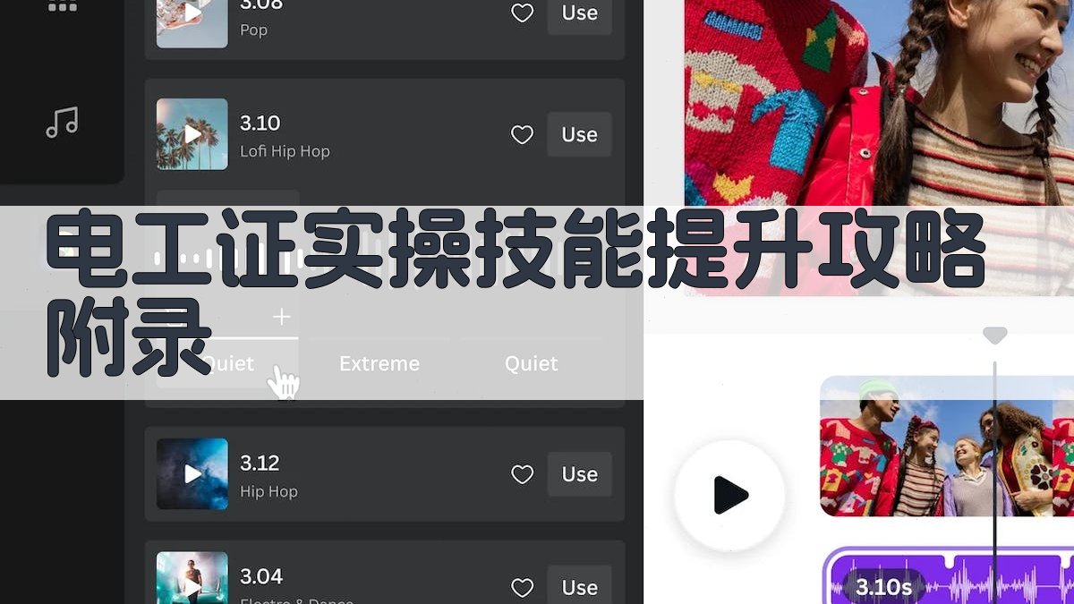 电工证实操技能提升攻略 · 附录 图5