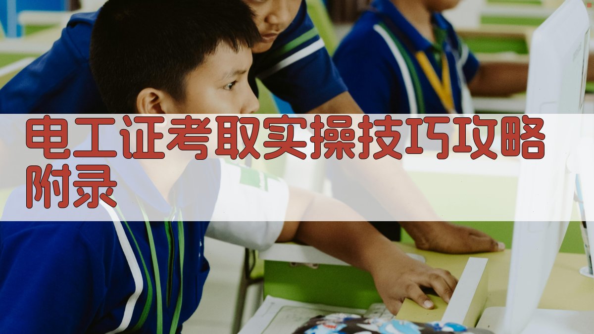 电工证考取实操技巧攻略 · 附录 图5