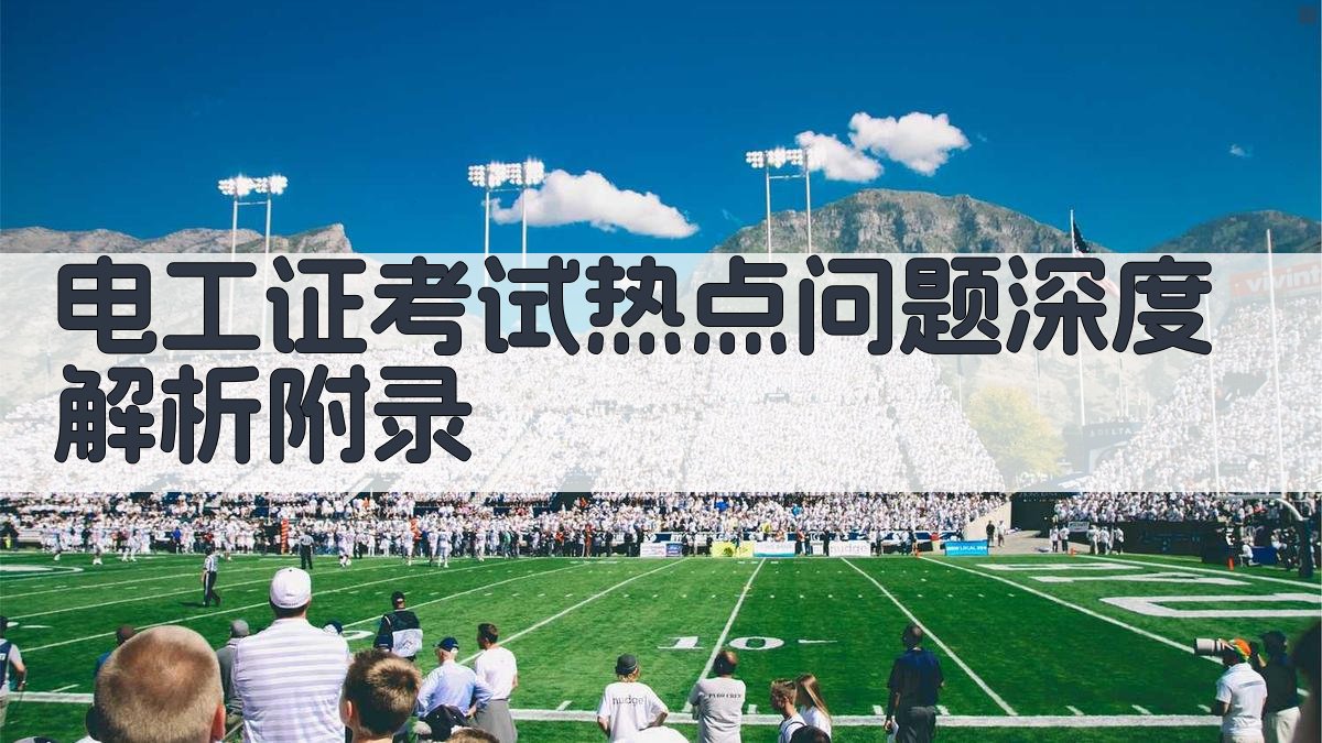 电工证考试热点问题深度解析 · 附录 图2