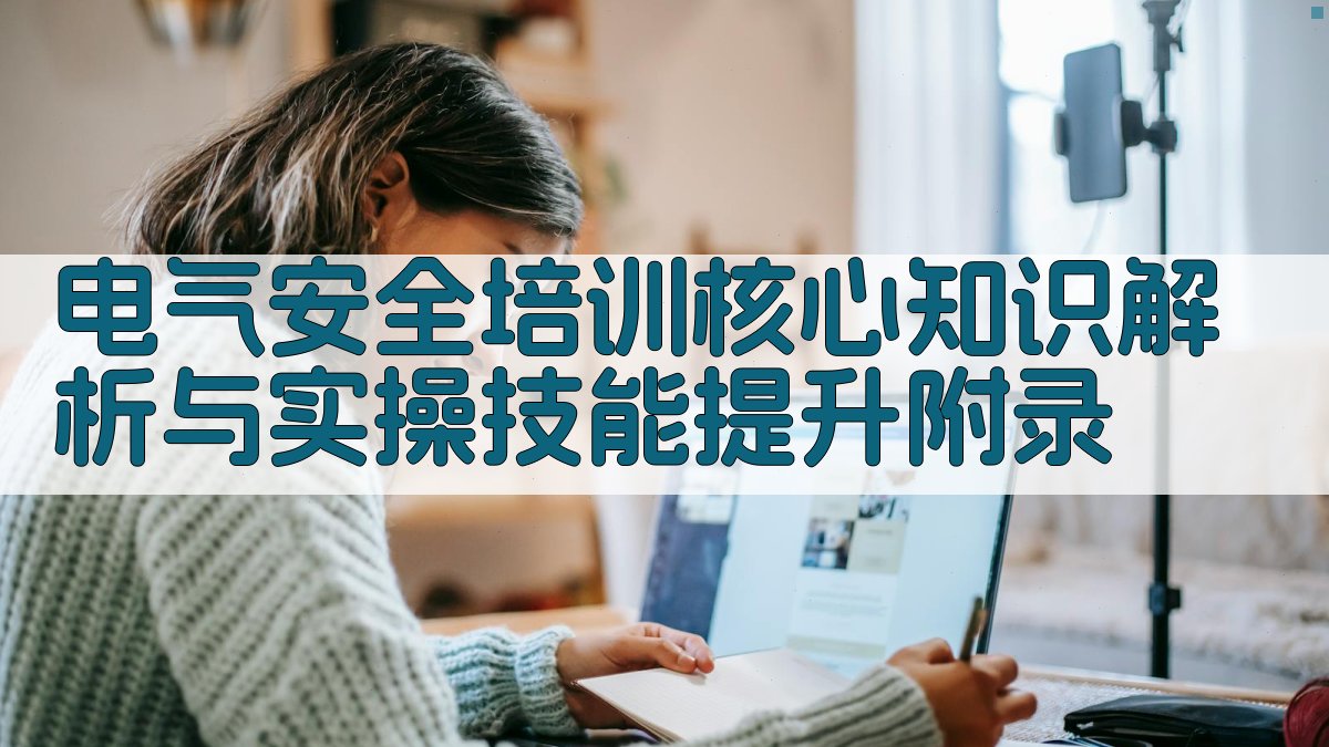 电气安全培训核心知识解析与实操技能提升 · 附录 图4