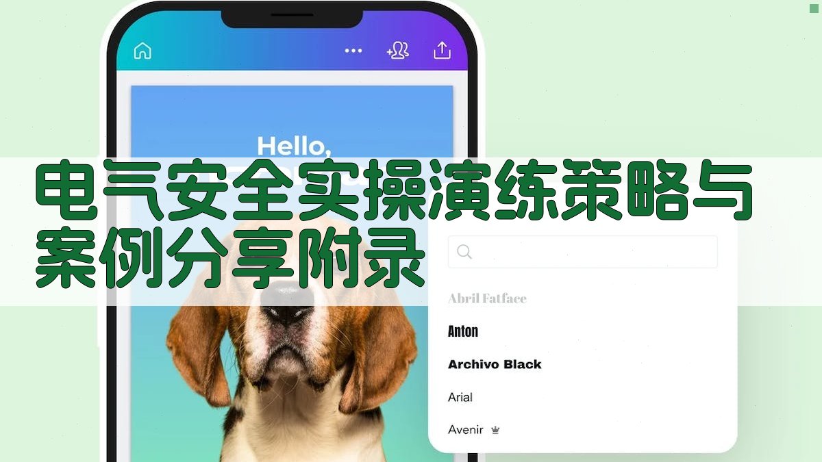 电气安全实操演练策略与案例分享 · 附录 图5