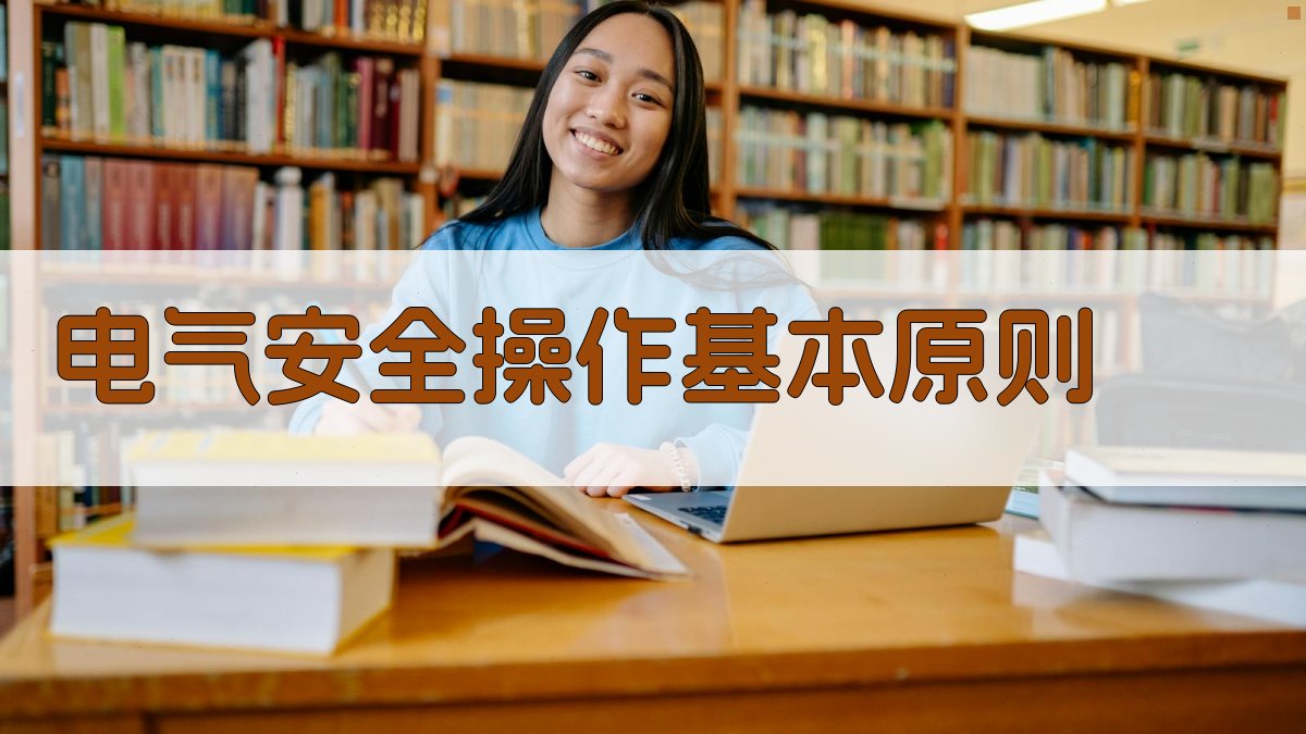 电气安全操作基本原则 图1