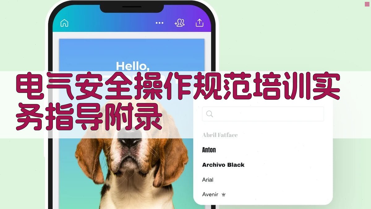 电气安全操作规范培训实务指导 · 附录 图5