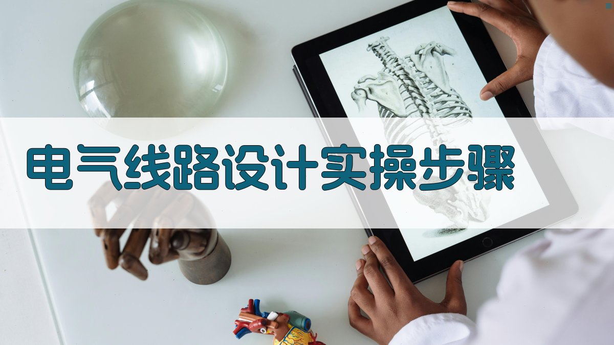 电气线路设计实操步骤 图1