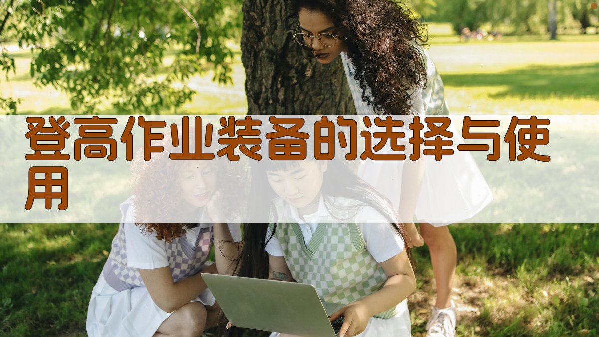 登高作业装备的选择与使用 图2