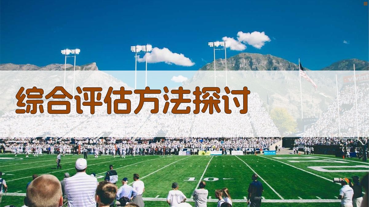 综合评估方法探讨 图1