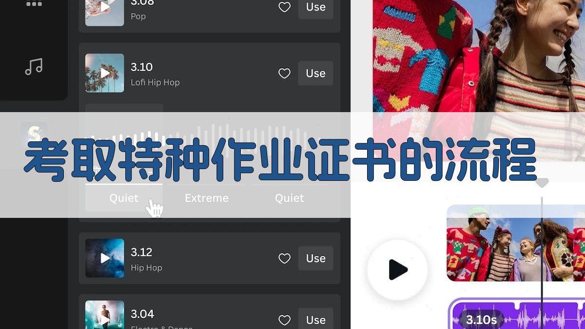 考取特种作业证书的流程 图2