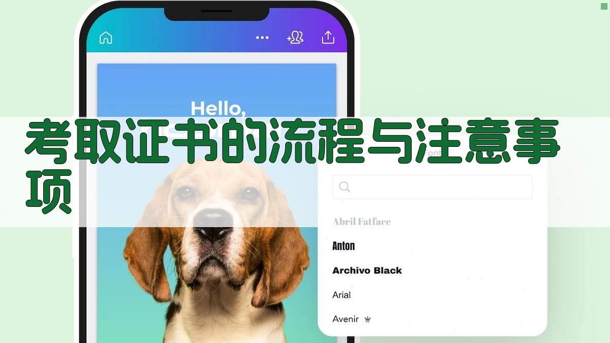 考取证书的流程与注意事项 图2