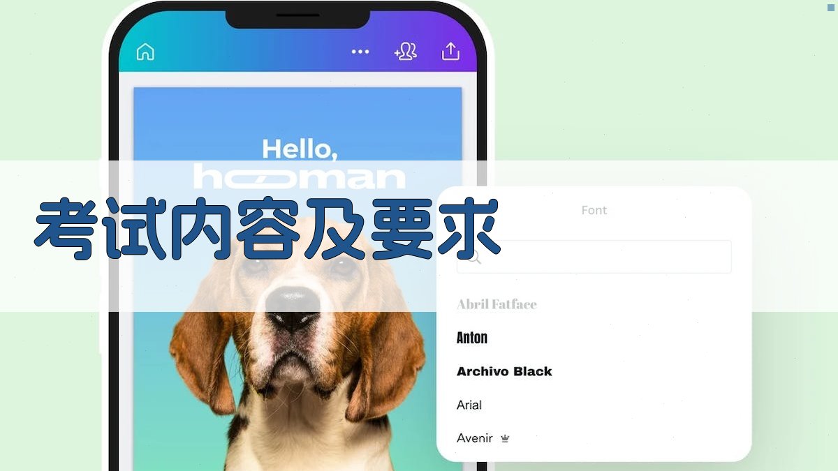 考试内容及要求 图3