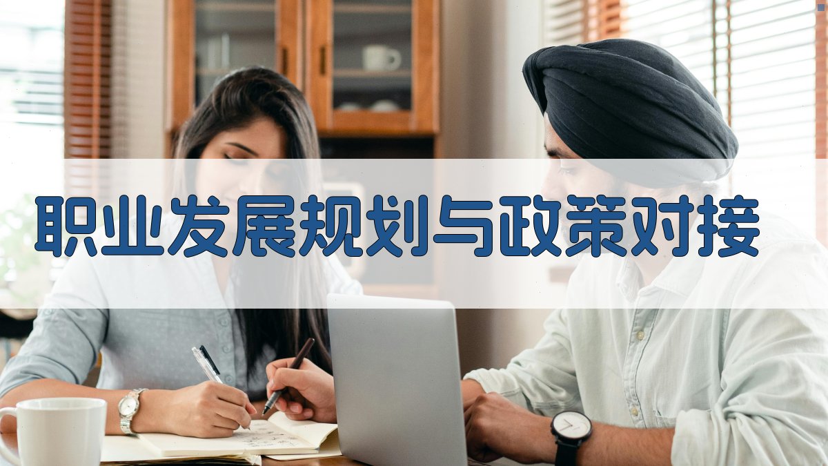 职业发展规划与政策对接 图1