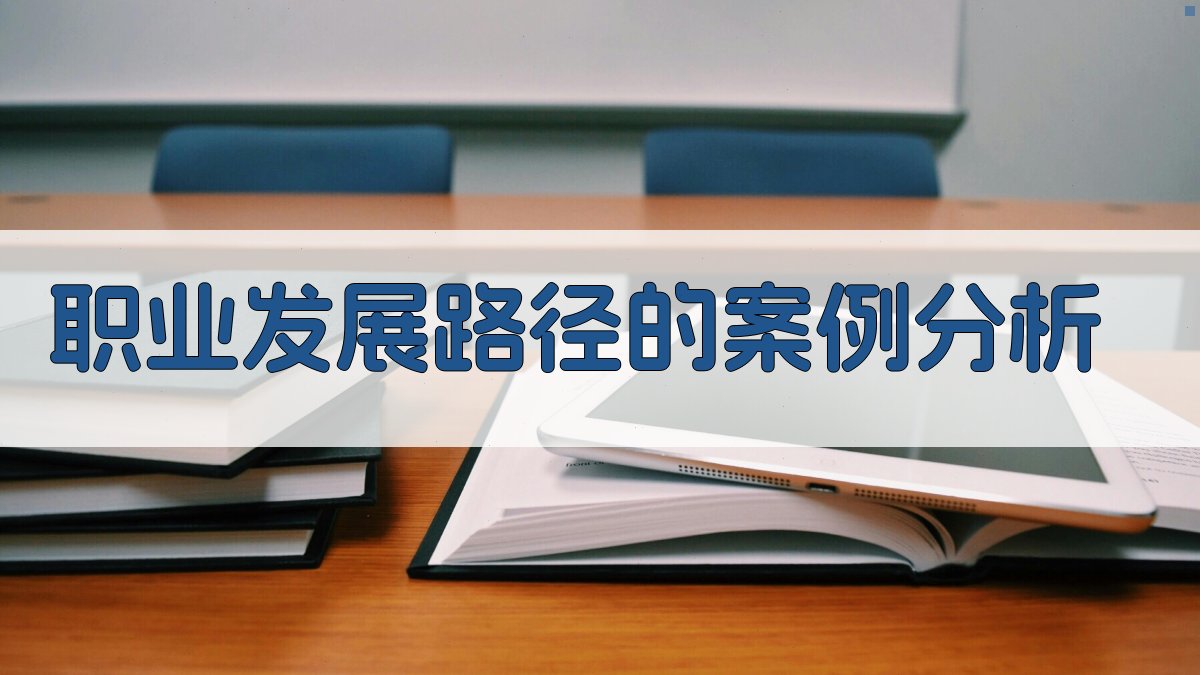 职业发展路径的案例分析 图3