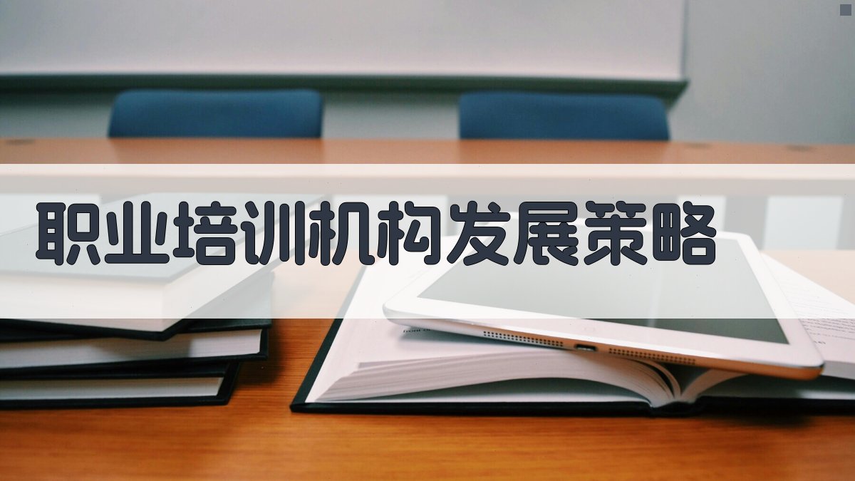 职业培训机构发展策略 图4